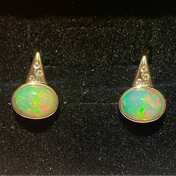 Natural Opal Earring’s 925